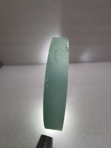 Unimoss SiC VVS-material transparente verde sin cortar sin pulir, de alta pureza, precio por gramos, moissanita sintética rugosa, en venta - Product Image 3