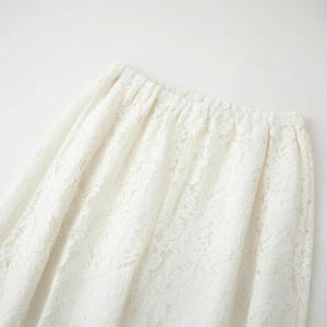 Pantalon personnalisé en dentelle à taille élastique Printemps 2026 - Coupe décontractée, style vintage pour femme, OEM/ODM par l'usine de vêtements chinoise - Product Image 6