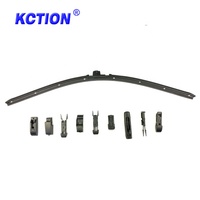 Adaptador de Retención para Herramientas de Coche, Premium, para Todas las Estaciones, Nuevo Tipo A, de Goma, Multifuncional, 13 Adaptadores, Limpiaparabrisas para el 99% de los Coches