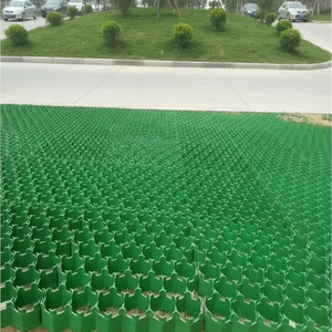 Grille de pavage en plastique HDPE, couleurs noir, vert, blanc, pour extérieur, en nid d'abeille, pour allées, stabilisateur de gravier - Product Image 5