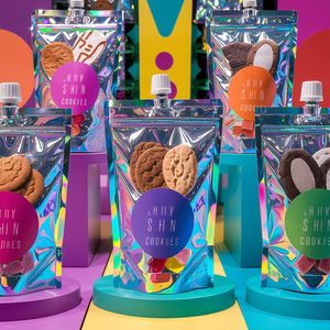 Sacchetti per cuscini per imballaggi di snack commestibili stampati su misura con fogli di alluminio vuoti sacchetti di patatine alla banana con piantaggine di mylar - Product Image 5