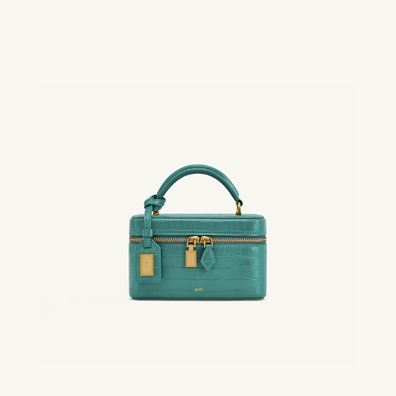 Motif crocodile vert