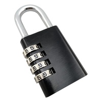 Cadenas à code numérique miniature coloré à 4 chiffres, accès facile par combinaison, fabriqué en alliage de zinc durable