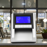 EC500 Portable 100% détecteur de lumière de billets de banque multi-devises précis 30 + détecteurs de monnaie dans le monde entier détecteurs de monnaie en plastique