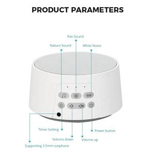 Hi-FiD Outdoor Rain Sounds Sleeping Aid Light White Noise Sleep Sound Machine pour bébé adulte enfants - Product Image 6