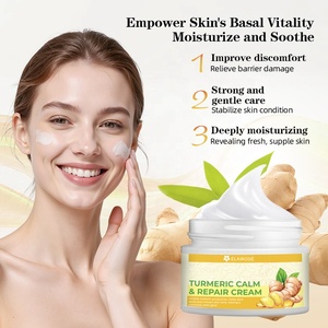 Crème Visage au Curcuma Marque Blanche Éclaircissante Anti-Taches Unifiante Hydratante Végane Soin Coréen OEM - Product Image 3