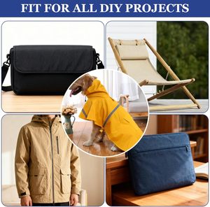 ผ้าแคนวาสเคลือบกันเป็นขุย โพลีเอสเตอร์ 100% ยืดหยุ่นได้ สีพื้น ปรับแต่งได้ สำหรับงานตัดเย็บเสื้อผ้าแบบแข็งแรง น้ำหนัก 70gsm สีสันสดใส - Product Image 4