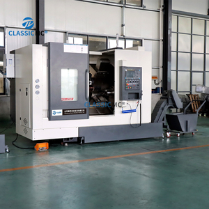 Tour à métaux CNC TCK56DY à grande vitesse, axe X/<span class=keywords><strong>Z</strong></span>, lit incliné, tourelle hydraulique, outillage en direct en option, meilleur prix - Product Image 2