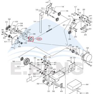 Engrenage 326C1060921 pour machine d'impression Frontier <span class=keywords><strong>Fujifilm</strong></span> FUJI 550/570, pièce de rechange pour minilab en stock - Product Image 3