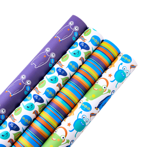 High Quality Wholesale 80g Birthday ArtPaper Tissue 43*300cm Gift Luxury Custom Packaging Wrapping <b>Paper</b> Roll - Product Image 5