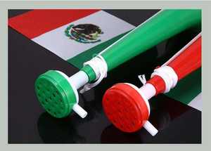 Corneta de Plástico con Bandera para Fiestas de Fútbol - Trompeta de Animación con Bandera para Eventos Deportivos y Aficionados - Product Image 5