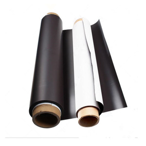 Cinta magnética Flexible de tamaño personalizado, cinta/hoja/rollo de imán de goma suave con autoadhesivo, venta al por mayor - Product Image 4