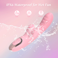 Saugender Kaninchen-Vibrator G-Punkt Klitoris-Stimulator Luftdruck-Saugfunktion Doppelmotor Dildo-Vibrator Silikon Erwachsenen-Sexspielzeug für Frauen