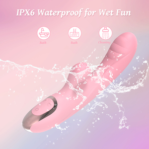 Vibratore Coniglio Aspirante con Stimolazione del Punto G e Clitoride, Aspirazione ad Aria Pulsata, Doppio Motore, Dildo Vibrante in Silicone, Giocattoli Sessuali per Adulti da Donna - Product Image 6