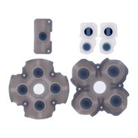 Bouton en silicone de remplacement pour PS5 V1 V2 V3 poignée adhésif conducteur pour contrôleur PS5 tampon en caoutchouc conducteur