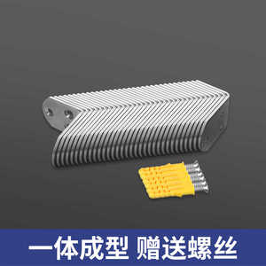 Support d'angle droit en acier inoxydable M6 30 mm épaissi pour connecteur de meubles, support en forme de L - Product Image 2
