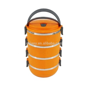 4 Lớp Giữ Ấm Thực Phẩm Hộp Cơm Trưa Hàn Quốc Cho Trẻ Em - Product Image 2