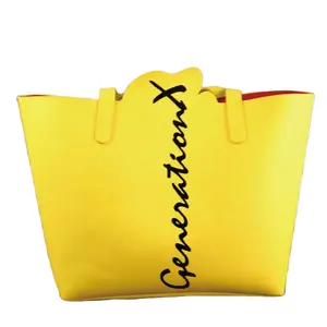 Fashion Bags Women Handbags Ladies Purses and Handbags Label Leather Tote Bag Custom PU Unisex Cartoon Printing Open 100pc