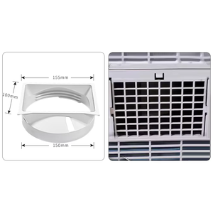 Connecteur de tuyau d'évacuation réglable en ABS, portable, <span class=keywords><strong>pour</strong></span> <span class=keywords><strong>climatiseur</strong></span> <span class=keywords><strong>mobile</strong></span>, interface de raccordement <span class=keywords><strong>pour</strong></span> <span class=keywords><strong>climatiseur</strong></span> <span class=keywords><strong>mobile</strong></span> - Product Image 4