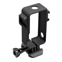 Cadre de protection standard Kitway pour caméra de sport DJI Action 2 accessoires utilisés avec boîtier magnétique en plastique