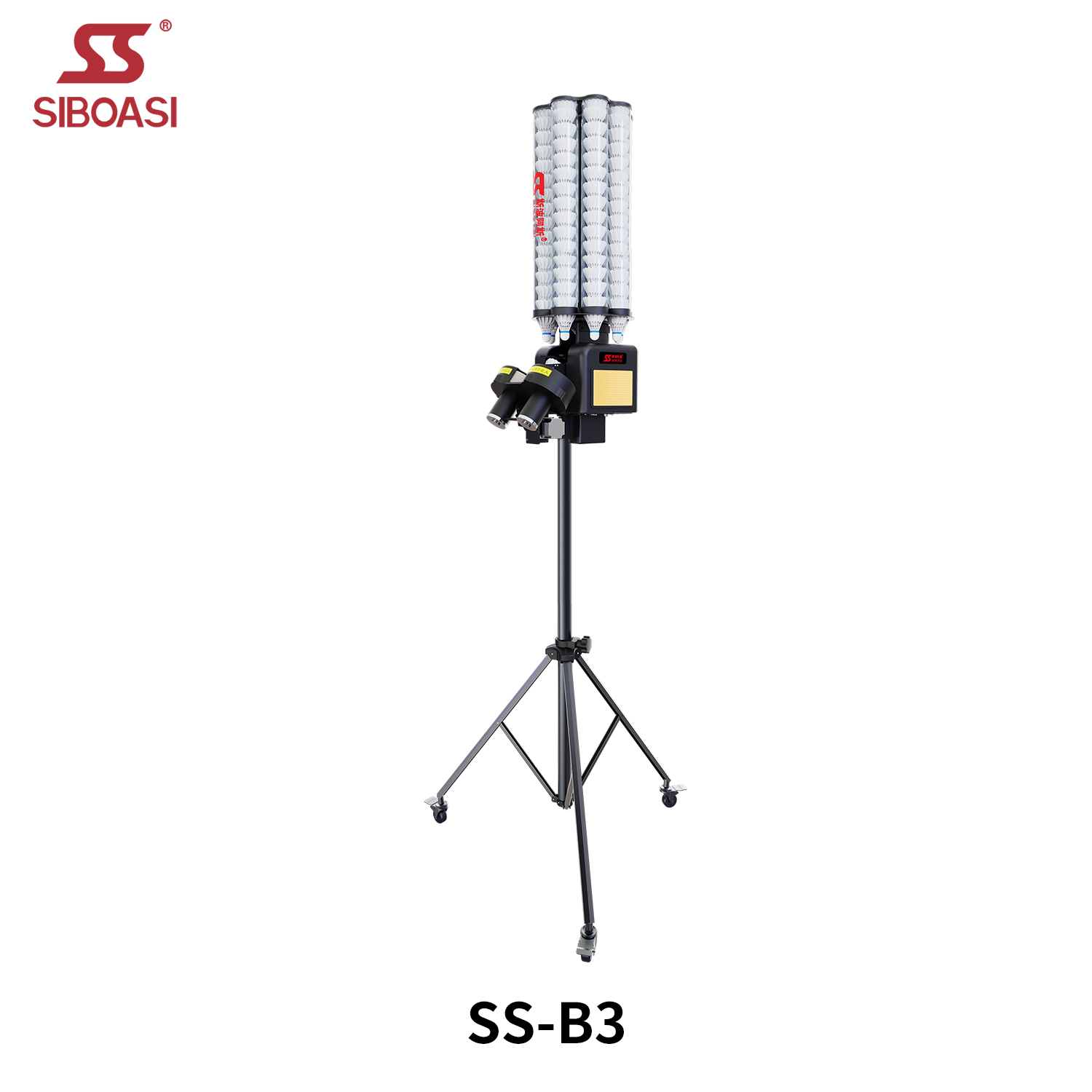 2024 New Arrival Badminton Feeder Machine Shuttlecock Shooting Machine B3