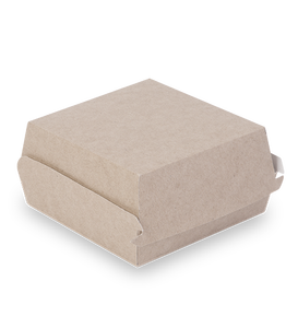 กล่องเบอร์เกอร์คราฟท์ขายส่ง ขนาด L แบบใช้แล้วทิ้ง สำหรับซื้อกลับบ้าน จำนวนมาก พร้อมโลโก้สั่งทำ - Product Image 2