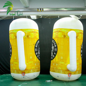 Taza de cerveza inflable, barril de cerveza inflable de plástico, botella de cerveza inflable gigante de publicidad personalizada - Product Image 6