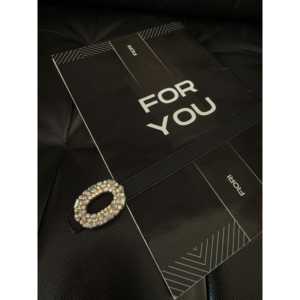 Cinturón para Mujer Fiori con Hebilla de Placa Redonda con Piedras, Chapado en Aleación, Accesorio de Moda - Product Image 2