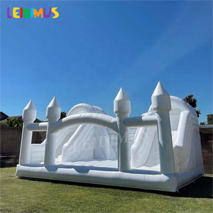 <span class=keywords><strong>Château</strong></span> gonflable commercial blanc pour enfants, idéal pour les mariages - Product Image 2