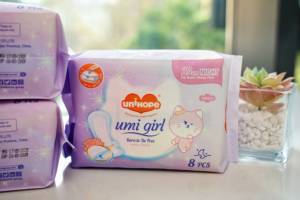 女性卫生巾-UniHope Umi女孩透气翼垫155/240/290毫米批量订购 - Product Image 4