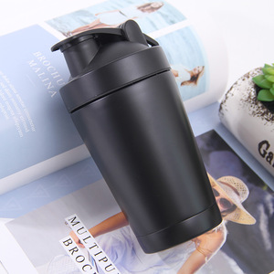 Nouvelle Offre Spéciale – Bouteille Isotherme Double Paroi en Acier Inoxydable 500 ml avec Couvercle Shaker – Isolation Thermique 6-12 Heures pour Protéines en Poudre et Lait - Product Image 4
