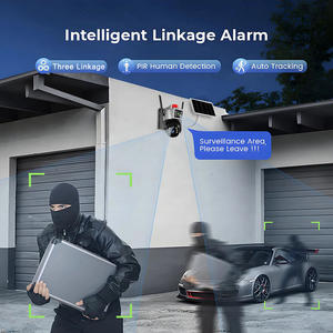 6MP 6MP açık çift Lens 360 Wifi kamera hareket algılama 8000mAh çift Panel güneş 4G kapalı devre kameralar - Product Image 3