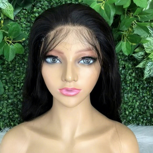 Perruque élégante en cheveux humains soyeux et naturels, avec dentelle transparente HD 5x5, ondulée, sans colle, Remy Raw, pour femmes, idéale pour les fêtes et activités. - Product Image 3