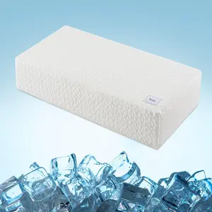 Hotsales Cube memória espuma travesseiro cervical tipo ondulado memória espuma travesseiro para dormir