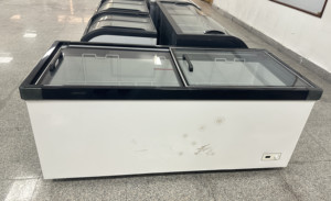 Refrigerador de mostrador de boca plana con capacidad de enfriamiento eficiente para carne/pescado fresco en supermercados - Product Image 3