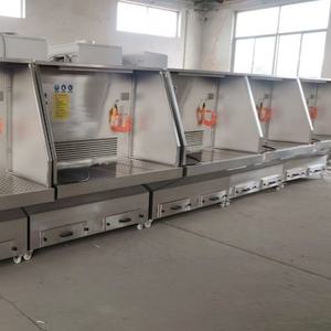 Nouvelle table de polissage et de meulage des métaux avec une forte force d'aspiration, récupération de poussière à 99,99 %, construction en acier au carbone de 2 CV - Product Image 6