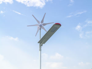 Lampu Jalan LED semua dalam satu, <span class=keywords><strong>70</strong></span> Watt dengan sistem hibrida tenaga surya & angin untuk penerangan jalan peringkat IP65 - Product Image 6