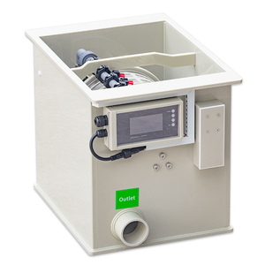 Qihangras nhà máy giá chất lượng cao PP trống Lọc 10m ³/h nuôi trồng thủy sản Fish Pond Lọc Aquarium Koi Pond ROTARY Drum lọc 10t - Product Image 1