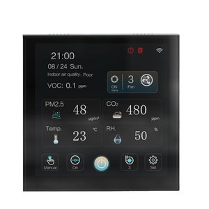 Recuperador de energía con control inteligente ERV para una sola habitación, ventilador de pared con recuperación de energía. - Product Image 3