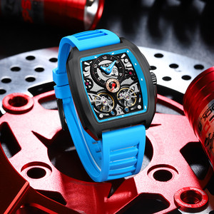 Nuevo Reloj Mecánico Automático para Hombre AILANG 8855, Diseño de Moda, Forma de Barril, Doble Rueda Volante, 2026 - Product Image 4