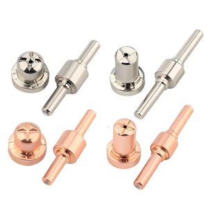 Accesorios para antorcha de corte por plasma, punta de corte de electrodo PT31 extendida de 40mm, boquilla de cerámica para acero inoxidable - Product Image 1