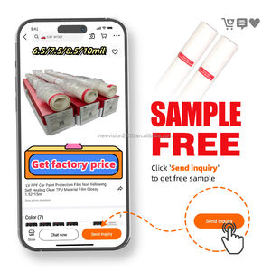 Autocollant en vinyle pour automobile 3M TPU transparent pour la protection de la peinture de voiture PPF Film Wrap Matt Bodyguard pour la protection de la peinture de voiture - Product Image 5