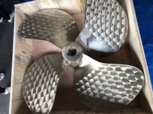 Hélice Marina de Bronce CU1 CU2 CU3 CU4 de 4 Aspas, Diámetro 50-1500 cm, para Barco/Yate - Product Image 4