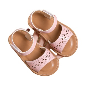 Sandales pour filles, modèle personnalisé, nouveau modèle, fleurs, étoiles, été, mignonnes, décontractées, confortables, pour enfants, taille 21-16 - Product Image 1