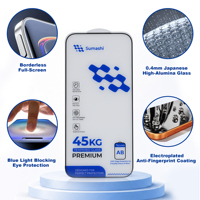 Protection d'écran en verre anti-explosion OEM 2.5D anti-lumière bleue sans bulles pour iPhone 18 Pro Max 17 16 15