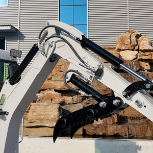 Mini-excavatrice hydraulique sur chenilles de 1,8 tonne avec accessoires CE EPA, machine compacte pour travaux agricoles et de jardinage, en vente - Product Image 3