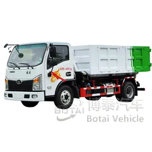 China novo caminhão de lixo 4x2 6x4 10 toneladas com gancho de 20 toneladas para venda