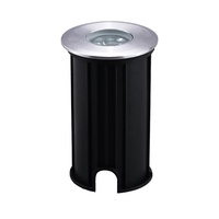 Lampe LED Encastrée Sous-Marine IP68 Étanche en Acier Inoxydable pour Jardin, Marchepied Extérieur Circulaire 12V, Garantie 2 Ans, CRI80