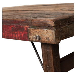 Mesa de Comedor Portátil Tradicional de Madera Maciza, Muebles Contemporáneos para Comedor, Ecológicos, para Hogar, Hotel, Restaurante, Comerciales - Product Image 5