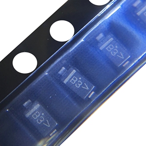 Composants électroniques IC, puce diode Schottky et redresseur SOD-123, impression sérigraphique B3, original MBR0530T1G - Product Image 1